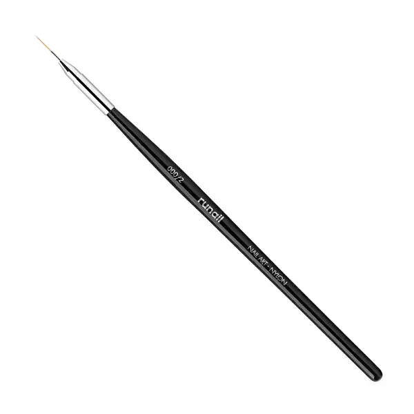 Runail Nail Art Fırça 7 mm No:000/2 – İnce Tasarım Fırçası