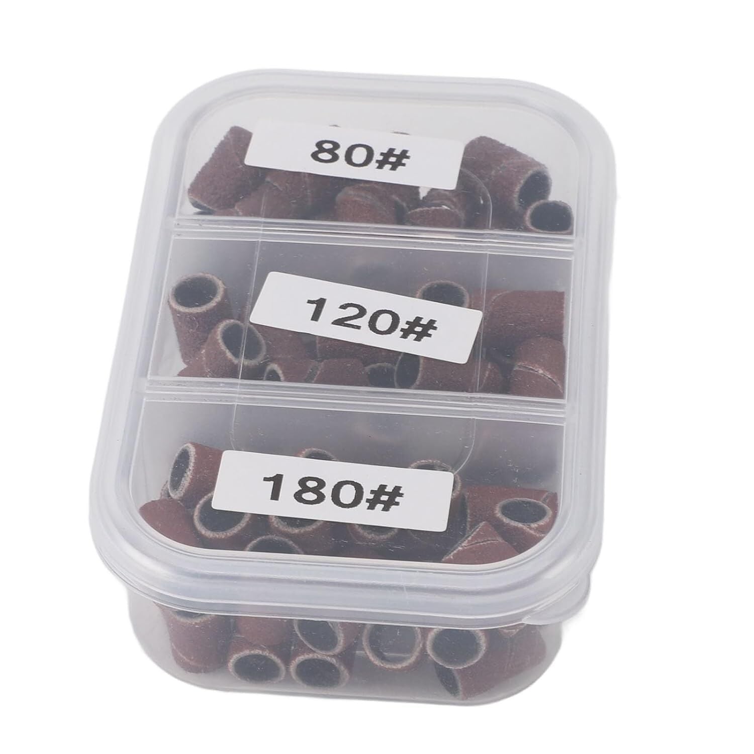 Metal Tırnak Uç ve 75 Adet Yedek Zımpara Bandı Seti 80/120/180 Grit