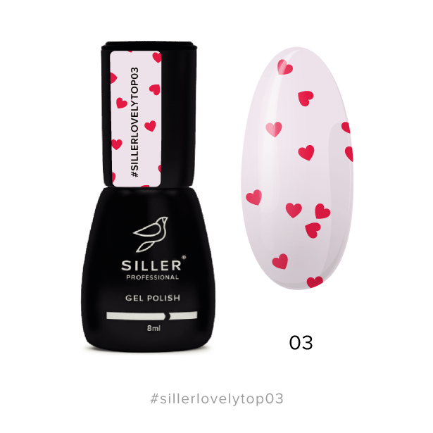 Siller Lovely Top Coat 03 (8ml) (Parlak, Yapışkansız)