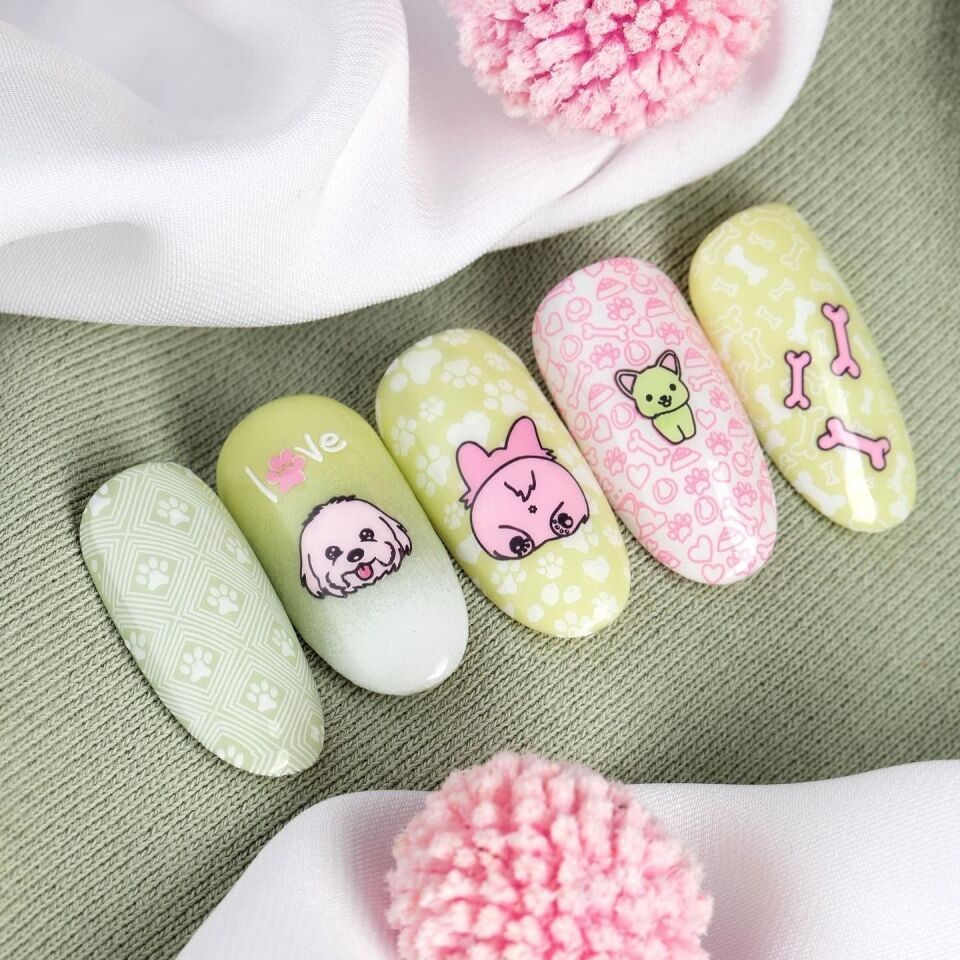 Swanky Stamping Plaka 119 (Köpekler)