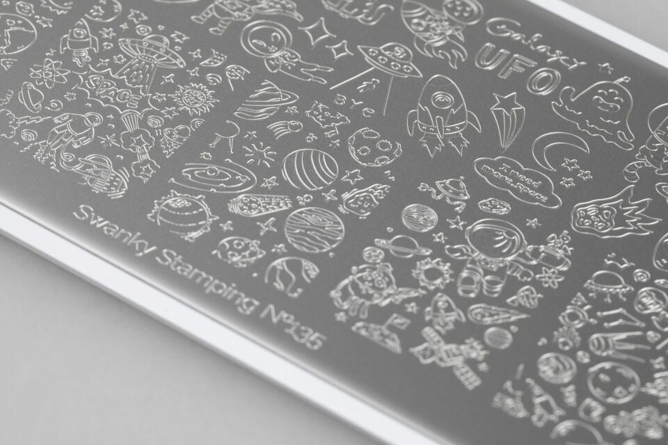 Swanky Stamping Plaka 135 (Uzay)
