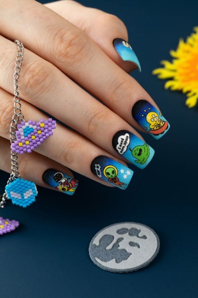 Swanky Stamping Plaka 135 (Uzay)
