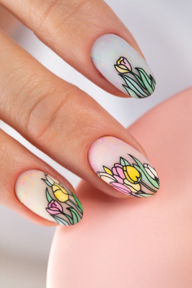 Swanky Stamping Plaka 136 (Çiçekler Yapraklar Kuşlar)