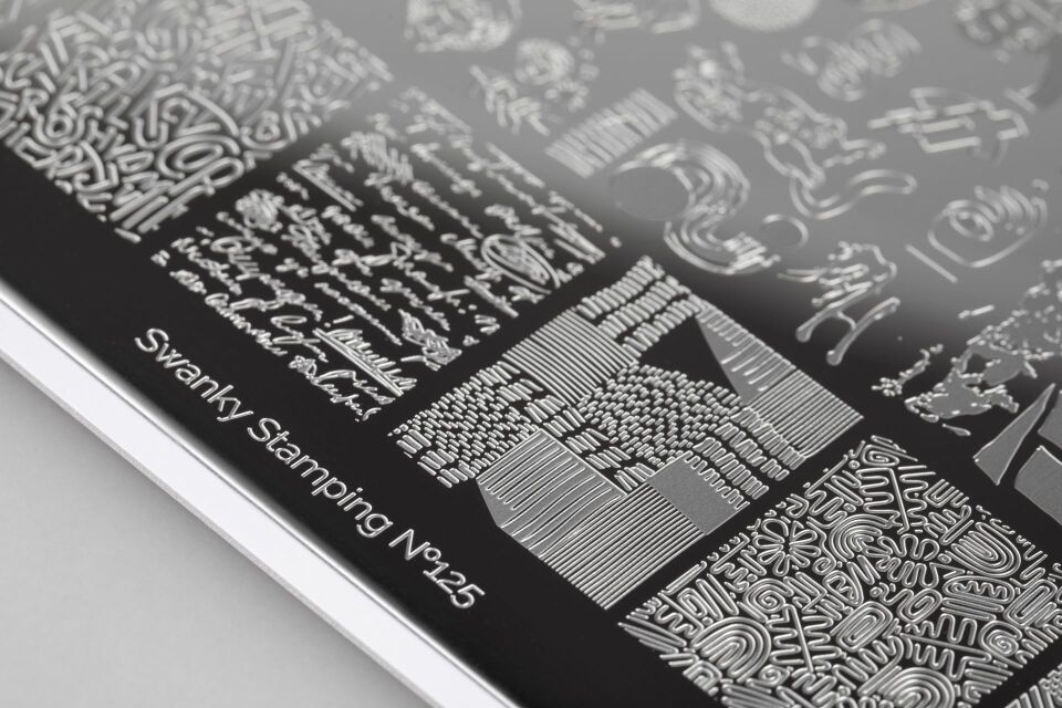 Swanky Stamping Büyük Plaka 125
