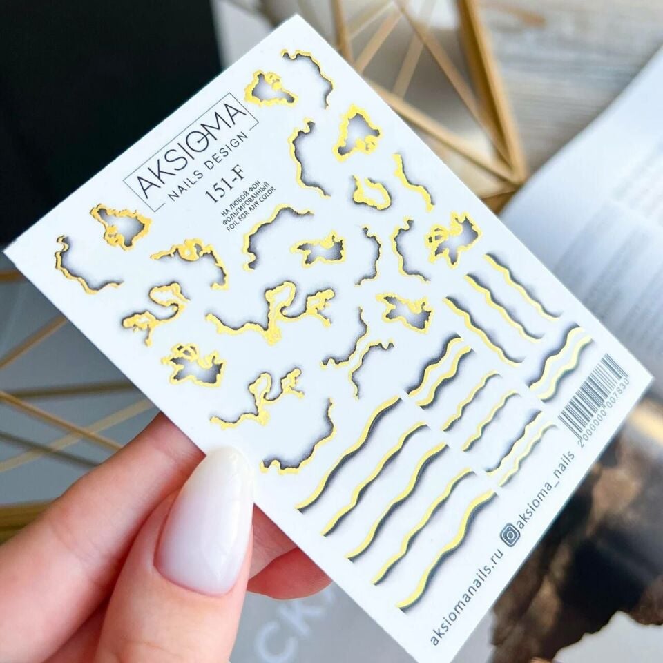 Aksioma Su Transferi Sticker 151-F
