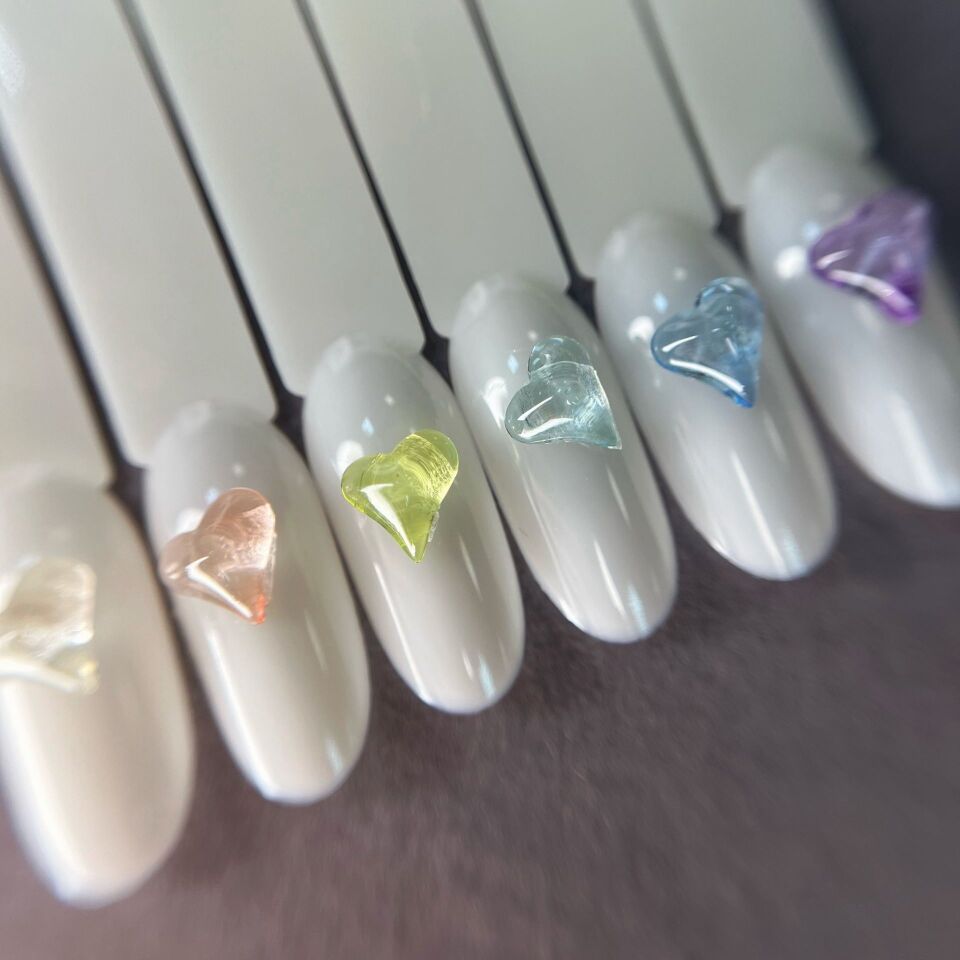 Zoo 1860 3D Charm Kristal Kalpler 10 Adet Çeşitli Renk