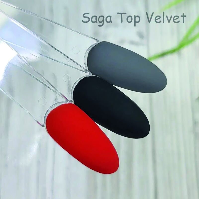 Saga Velvet Top Coat (10ml) (Mat Top Coat)