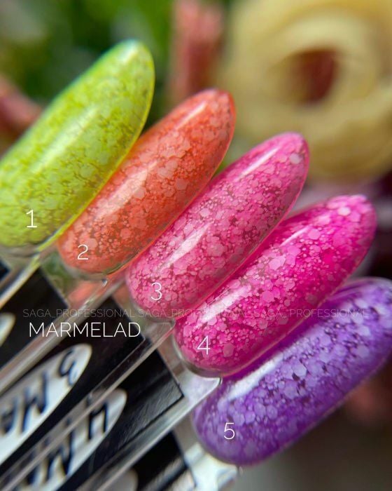Saga Marmalade Gel Kalıcı Oje 6 (9ml)