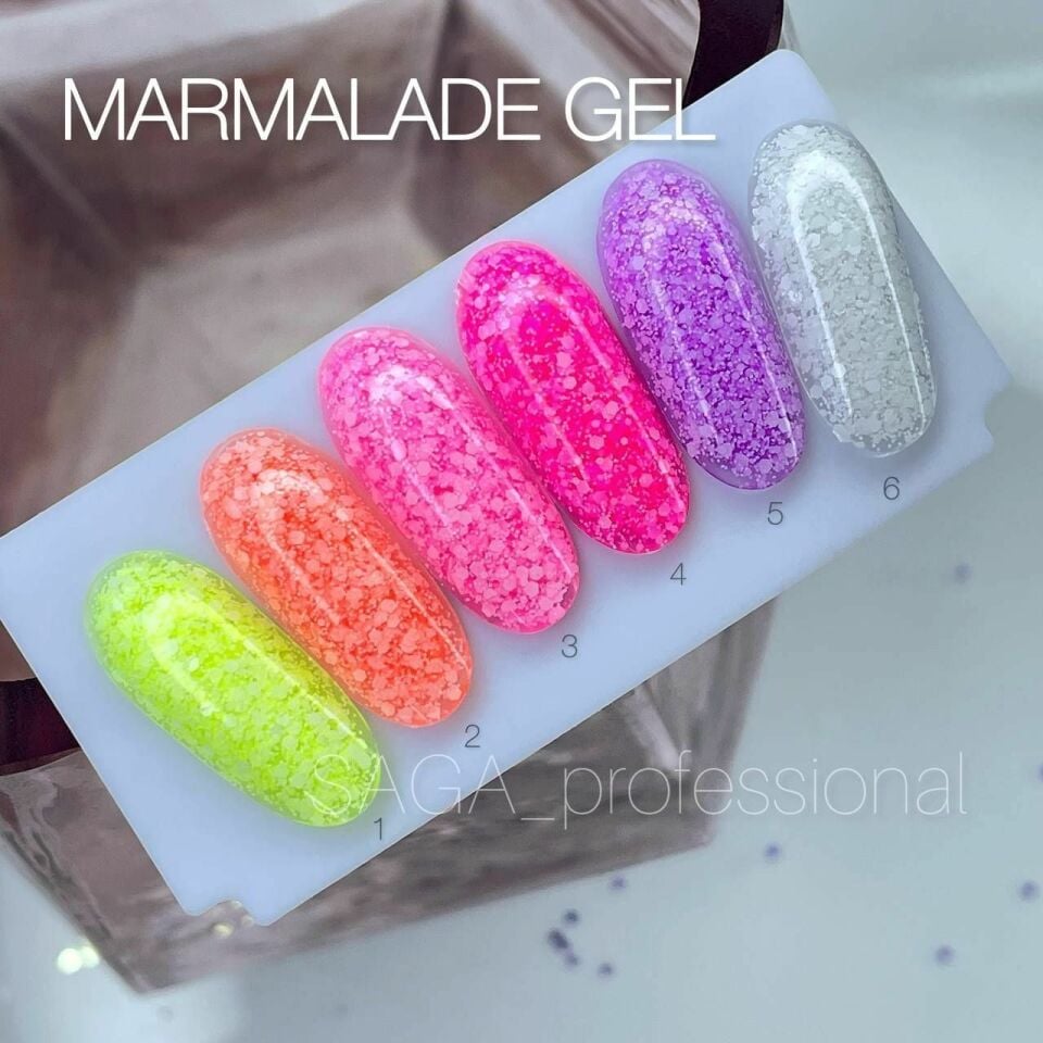 Saga Marmalade Gel Kalıcı Oje 6 (9ml)
