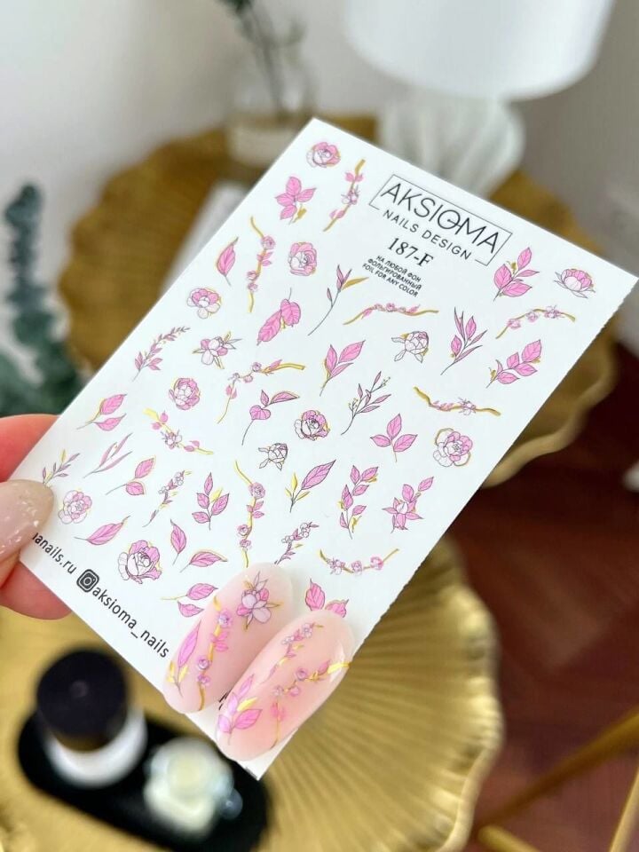 Aksioma Su Transferi Sticker 187-F