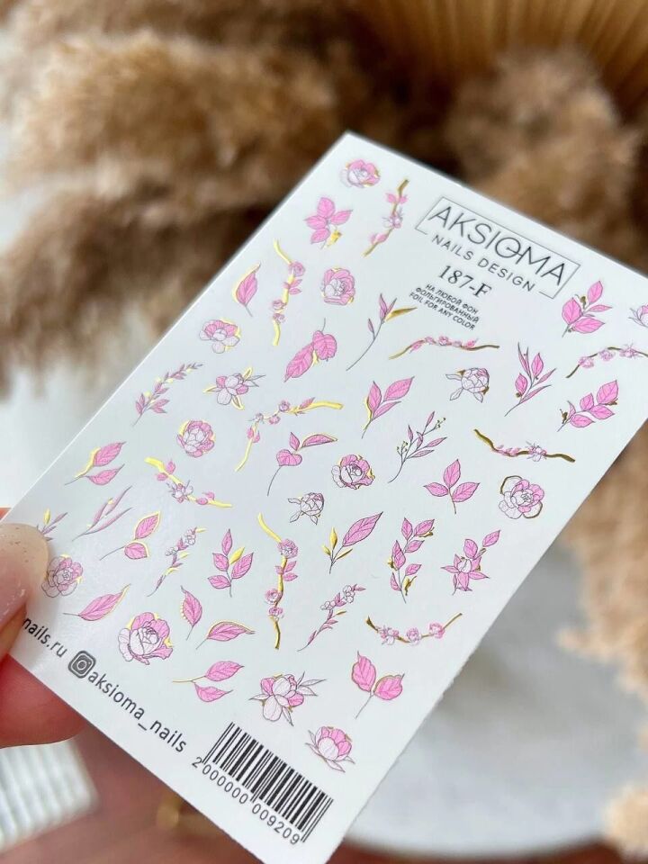 Aksioma Su Transferi Sticker 187-F