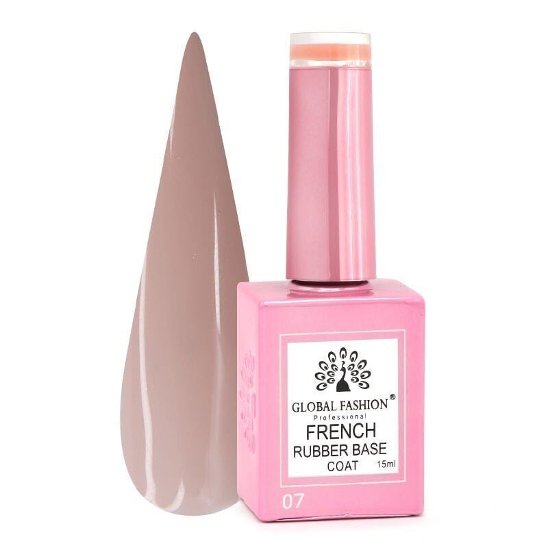 Global Fashion Kauçuk/Rubber French Base Coat 7 (15ml)