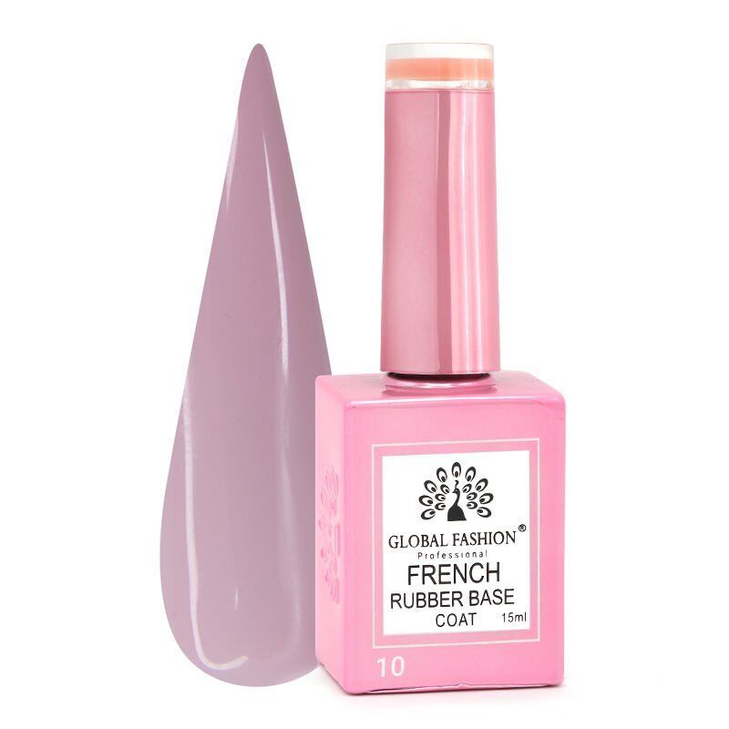 Global Fashion Kauçuk/Rubber French Base Coat 10 (15ml)