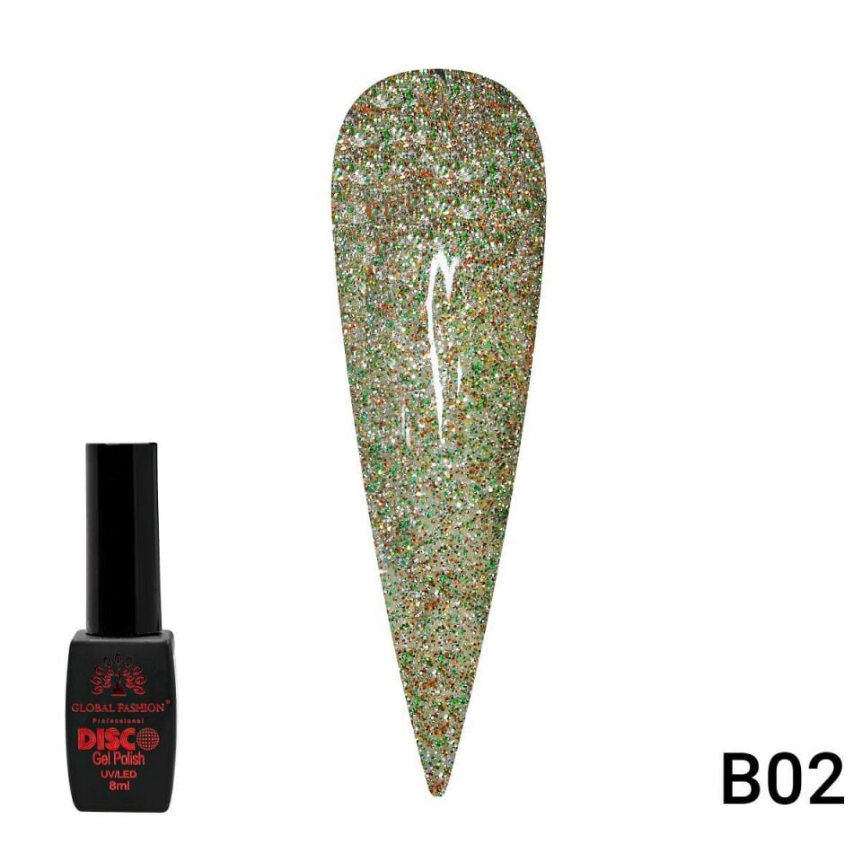 Global Fashion Flash Kalıcı Oje B02 (8ml)