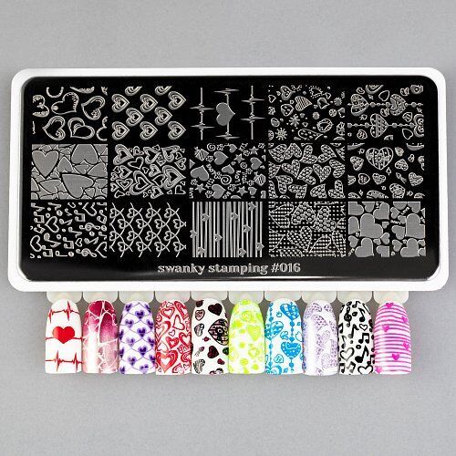 Swanky Stamping Plaka 016 (Kalpler)