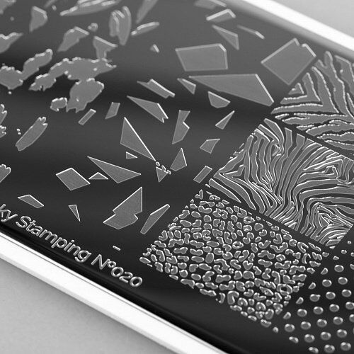 Swanky Stamping Plaka 020  (Hayvan Deseni)