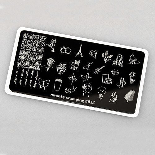 Swanky Stamping Plaka 035