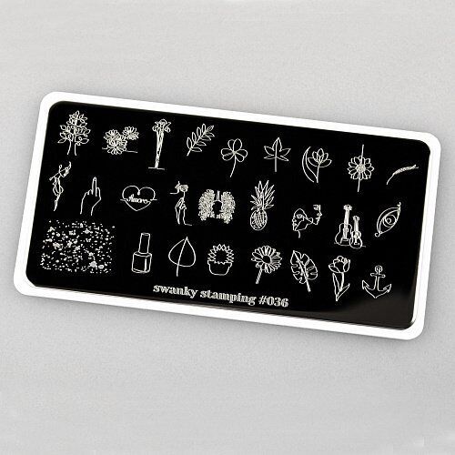Swanky Stamping Plaka 036
