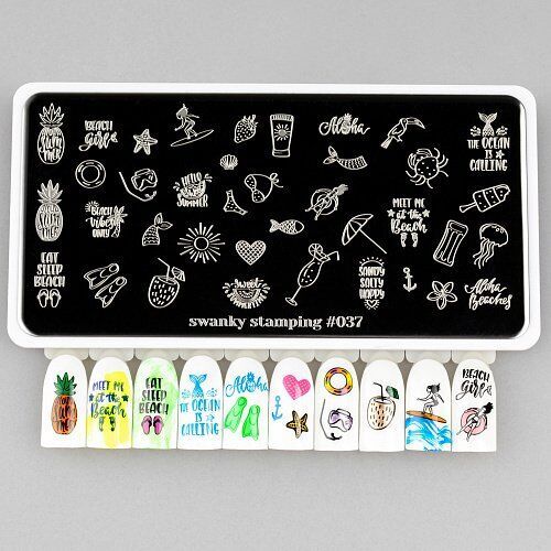 Swanky Stamping Plaka 037