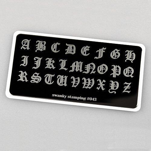 Swanky Stamping Plaka 043