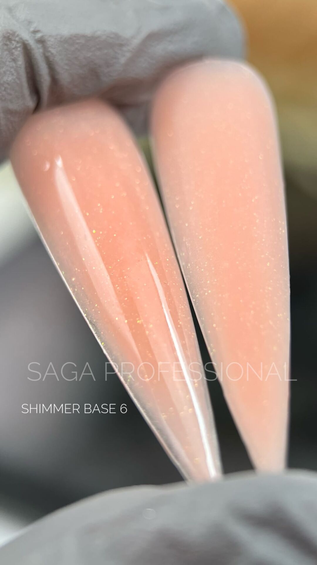 Saga Cover Base Shimmer 6 (15ml)
