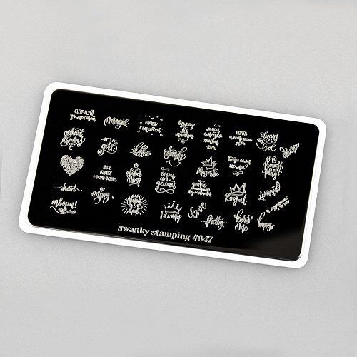 Swanky Stamping Plaka 047