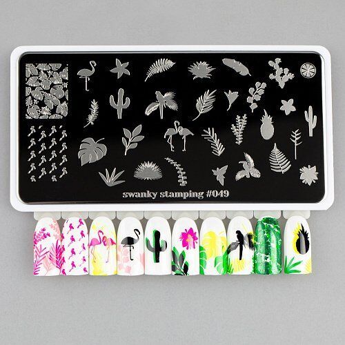 Swanky Stamping Plaka 049