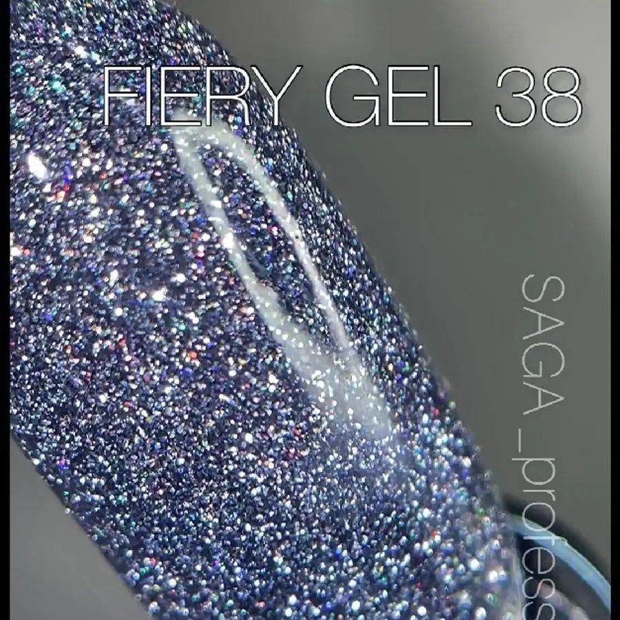 Saga Fiery Gel Kalıcı Oje Flash 38 (9ml)