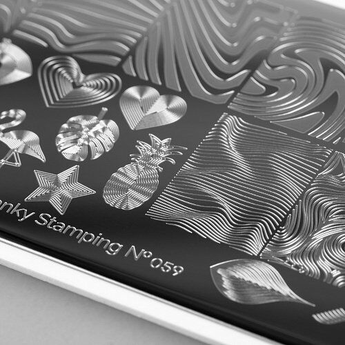 Swanky Stamping Plaka 059  (Hayvan Deseni)