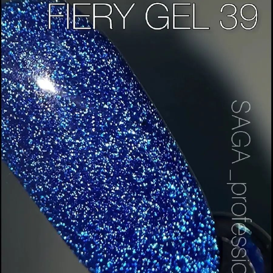 Saga Fiery Gel Kalıcı Oje Flash 39 (9ml)