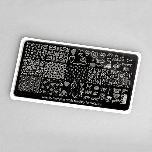 Swanky Stamping Plaka 061 (Kalpler)