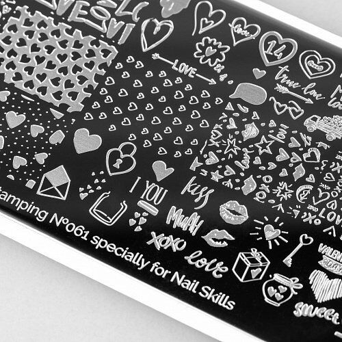 Swanky Stamping Plaka 061 (Kalpler)