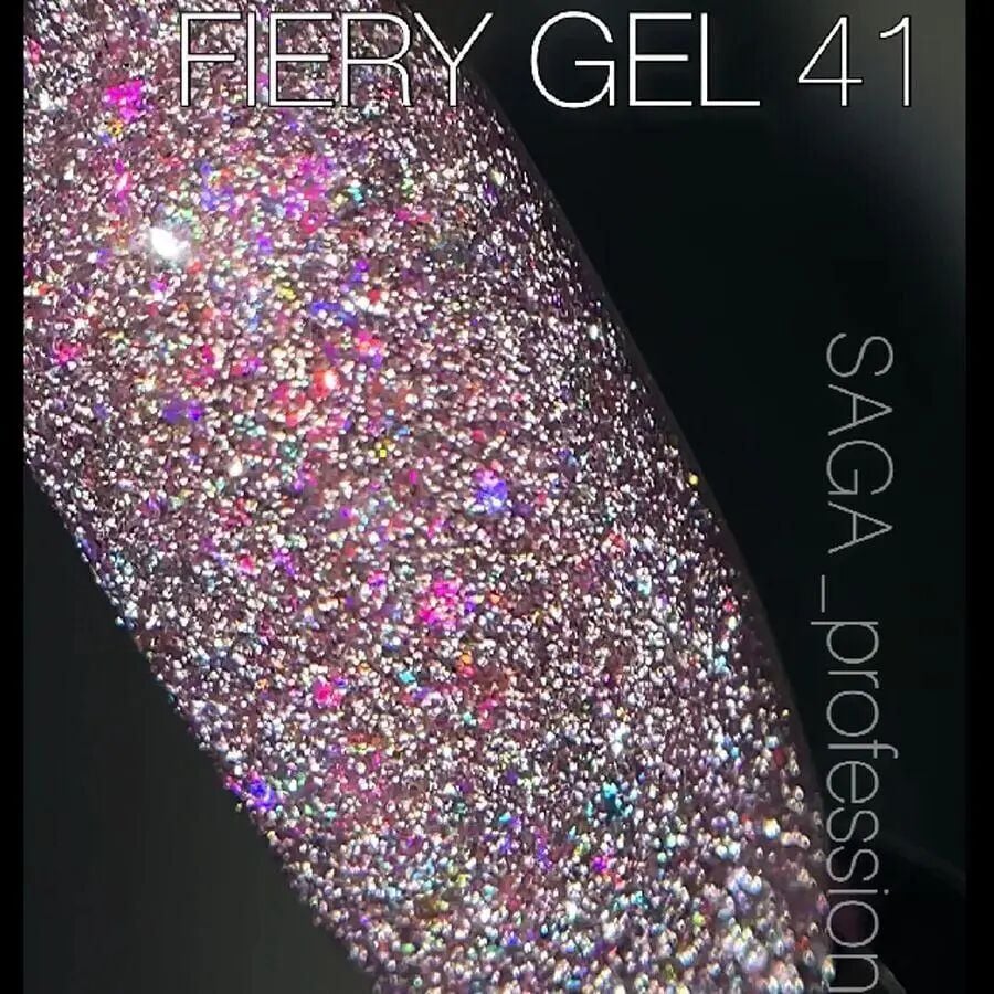 Saga Fiery Gel Kalıcı Oje Flash 41 (10ml)