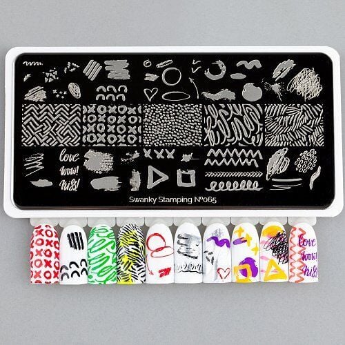 Swanky Stamping Plaka 065