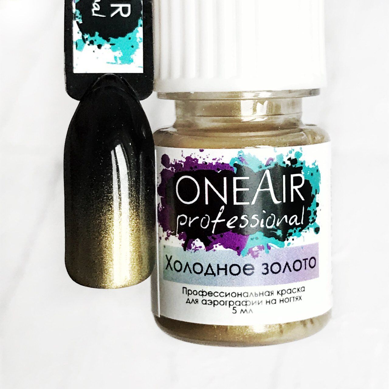 OneAir Ombre Boyası Soğuk Altın (6ml)