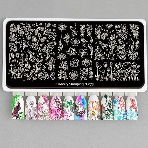 Swanky Stamping Plaka 075