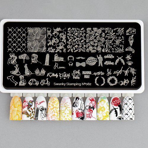 Swanky Stamping Plaka 082