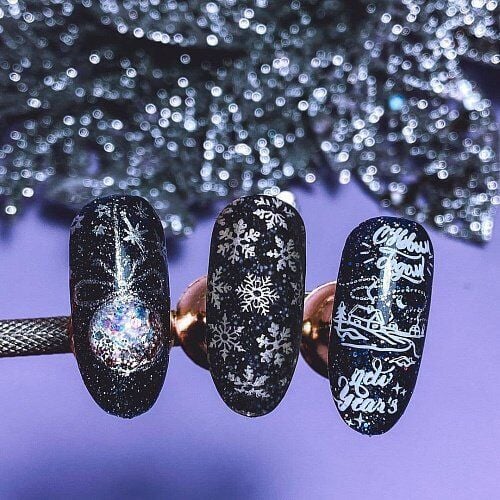 Swanky Stamping Plaka 092 (Yılbaşı)