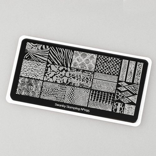 Swanky Stamping Plaka 095 (Hayvan Deseni)