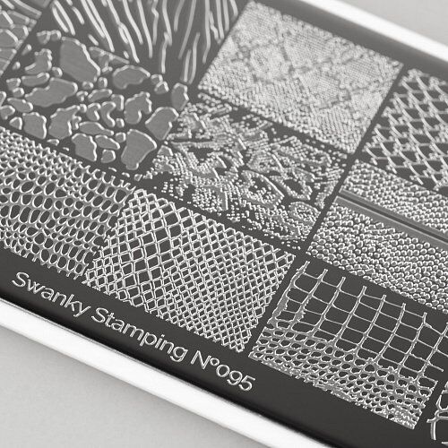 Swanky Stamping Plaka 095 (Hayvan Deseni)