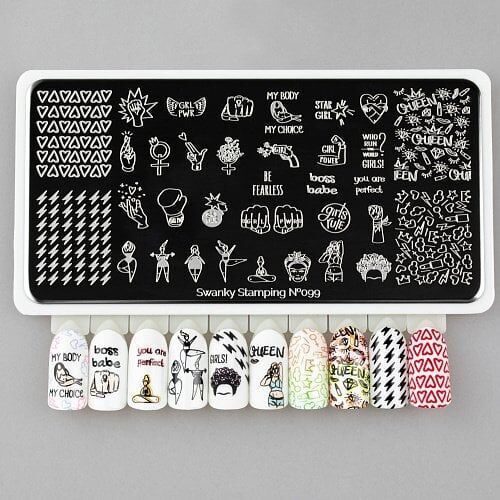 Swanky Stamping Plaka 099