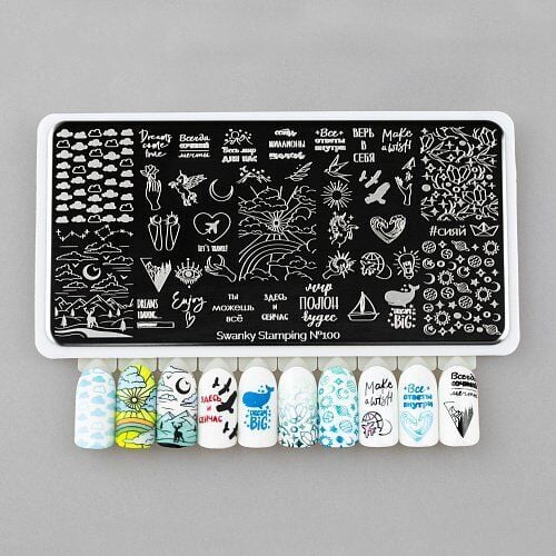 Swanky Stamping Plaka 100