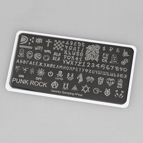 Swanky Stamping Plaka 104