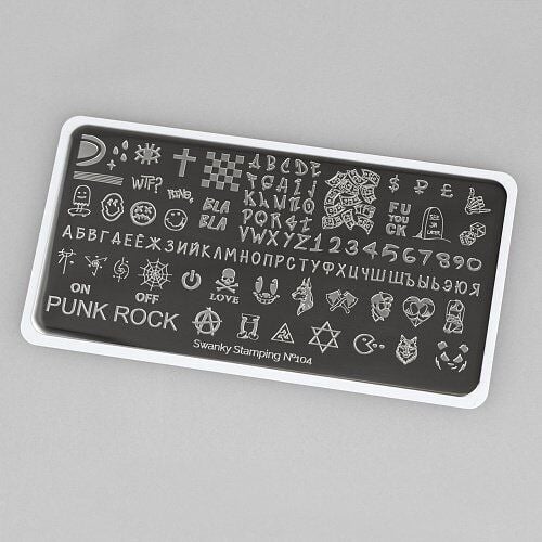 Swanky Stamping Plaka 104