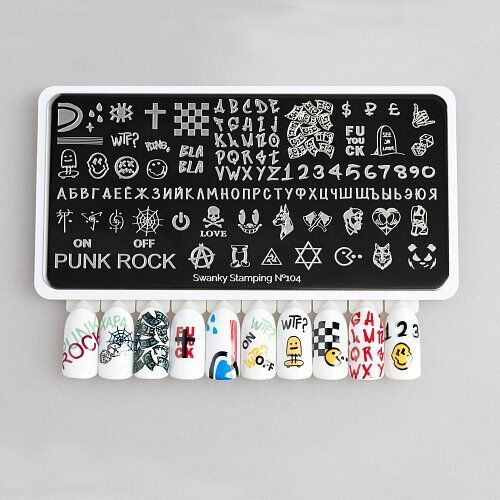 Swanky Stamping Plaka 104