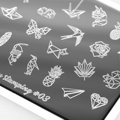 Swanky Stamping Plaka Arti for you Serisi 03
