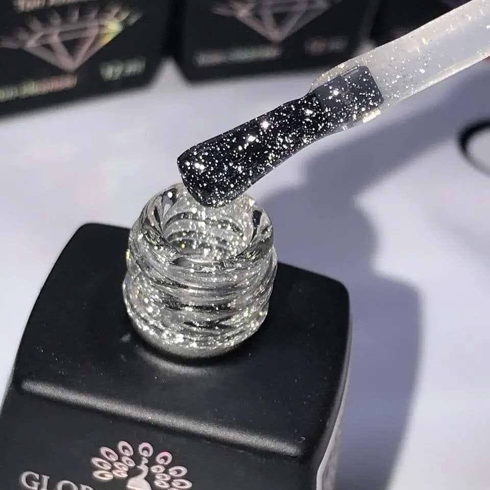 Global Fashion Flash Potal Top Coat Silver (12ml) (Gümüş, Yapışkansız)