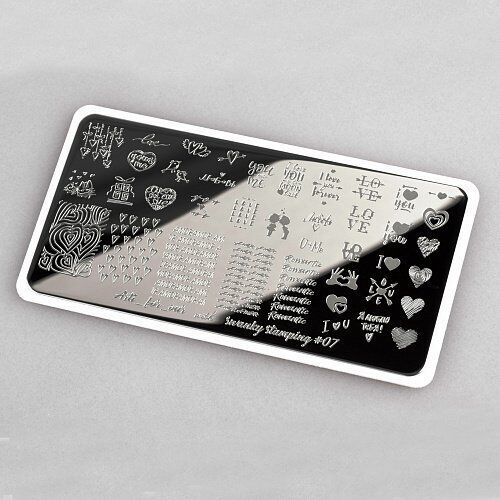 Swanky Stamping Plaka Arti for you Serisi 07
