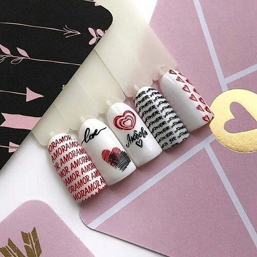 Swanky Stamping Plaka Arti for you Serisi 07 (Kalpler)