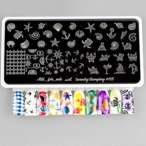 Swanky Stamping Plaka Arti for you Serisi 08